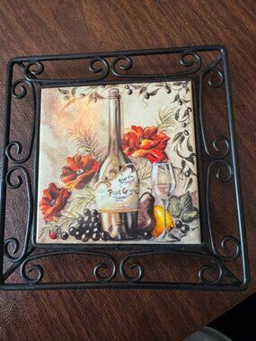 Cast iron trivet